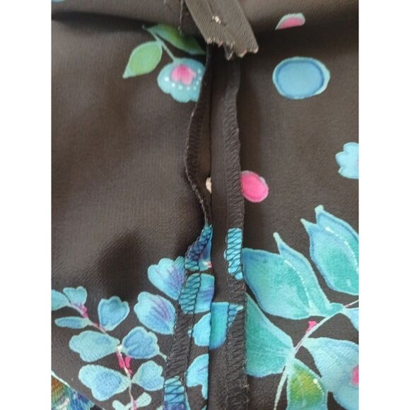 Repaired Vintage Floral Knee Length Skirt - Picture 7 of 15